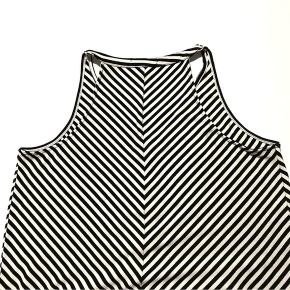 Candalite Stripe Sleeveless Maxi Long Dress Size Large Casual Vacation Resort - Picture 5 of 10